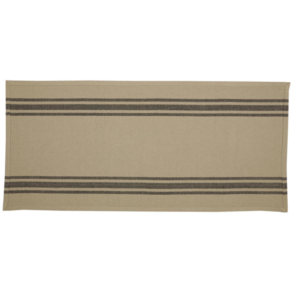 Mill House Stripe Black Runner 36Lx16W