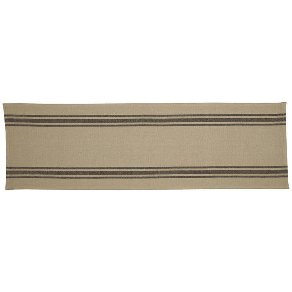 Mill House Stripe Black Runner 54Lx16W