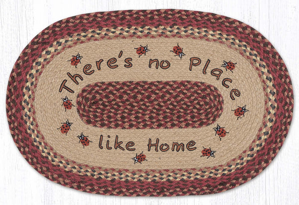 OP-12 No Place Like Home Oval Patch 20"x30"
