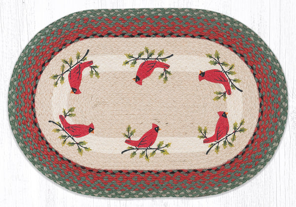 OP-25 Holly Cardinal Oval Patch 20"x30"