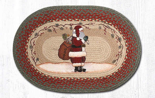 OP-25 Santa Oval Patch 20"x30"