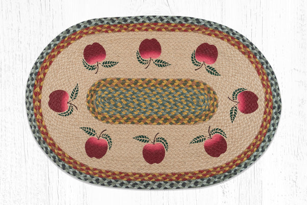 OP-42 Apples Oval Patch 20"x30"