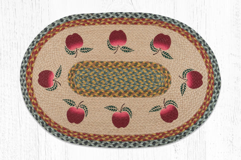 OP-42 Apples Oval Patch 20"x30"