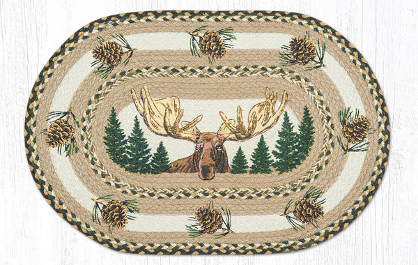 OP-51 Bull Moose Oval Patch 20"x30"
