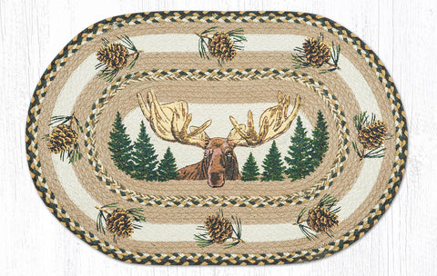 OP-51 Bull Moose Oval Patch 20"x30"