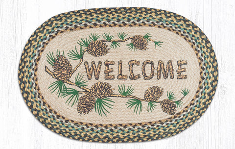 OP-51 Welcome Patch Oval Patch 20"x30"