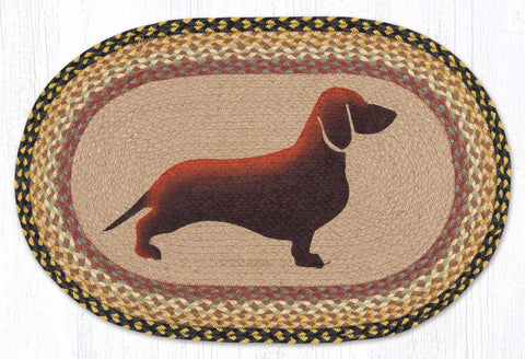 OP-57 Dachshund Oval Patch 20"x30"