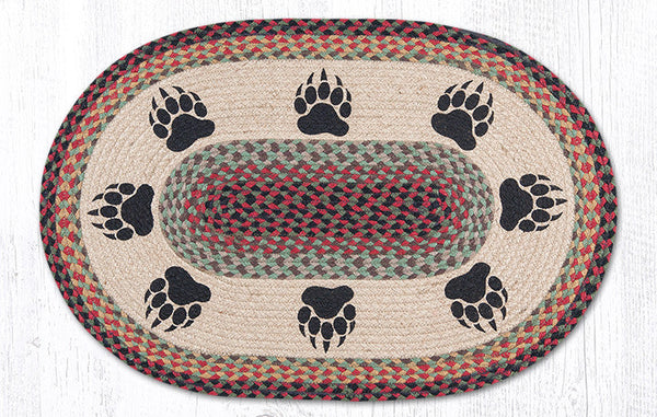 OP-81 Bear Paw Oval Patch 20"x30"