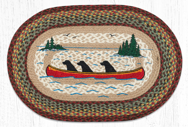 OP-81 Labs in Canoe Oval Patch 20"x30"