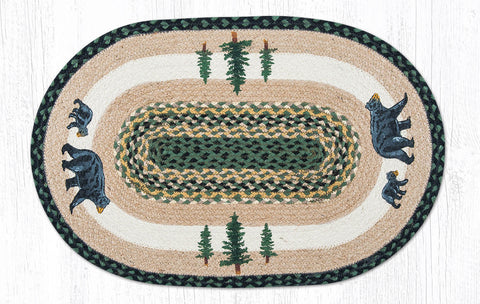 OP-116 Bear Timbers Oval Patch 20"x30"