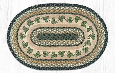 OP-116 Irish Shamrock Oval Patch 20"x30"