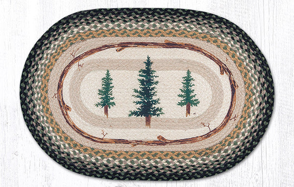 OP-116 Tall Timbers Oval Patch 20"x30"