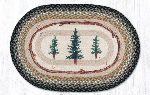 OP-116 Tall Timbers Oval Patch 20"x30"
