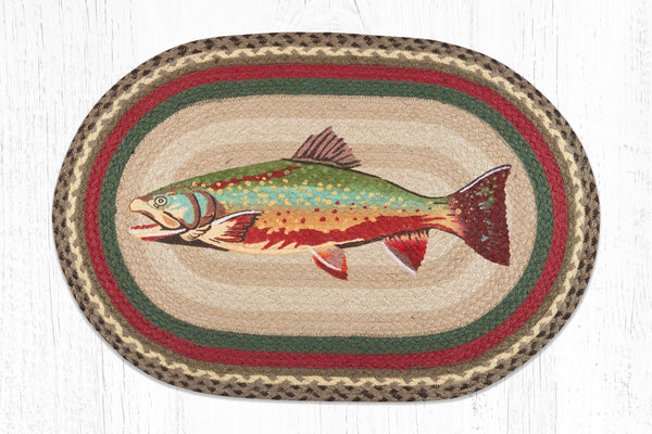 OP-244 Trout Oval Patch 20"x30"