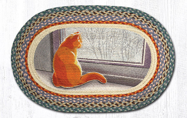 OP-250 Winter Cat Oval Patch 20"x30"