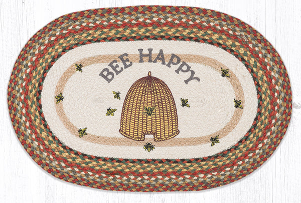 OP-300 Bee Happy Oval Patch 20"x30"
