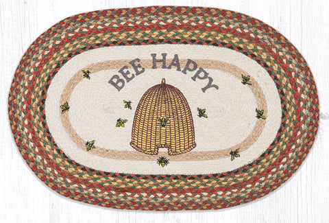 OP-300 Bee Happy Oval Patch 20"x30"
