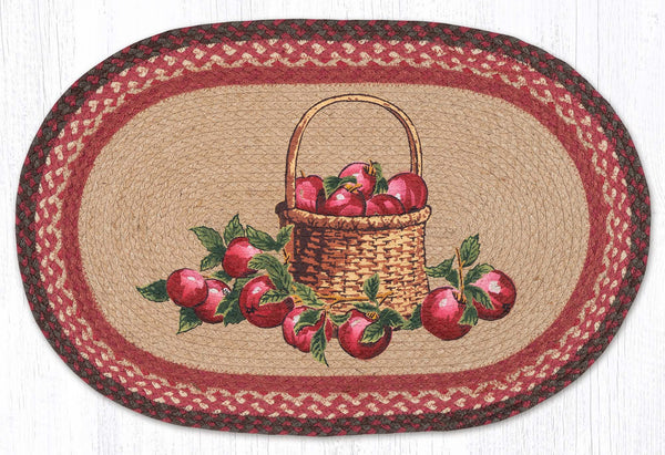 OP-307 Apple Basket Oval Patch 20"x30"