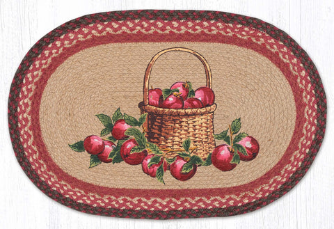 OP-307 Apple Basket Oval Patch 20"x30"