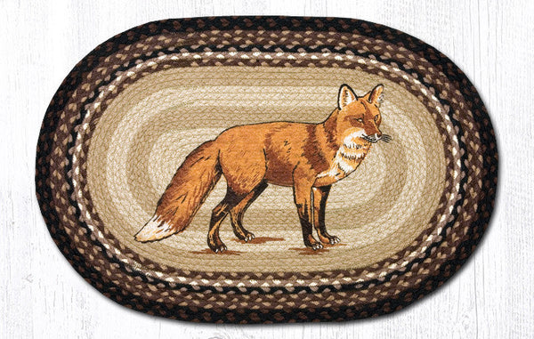 OP-313 Fox Oval Patch 20"x30"