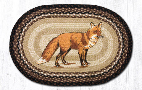 OP-313 Fox Oval Patch 20"x30"