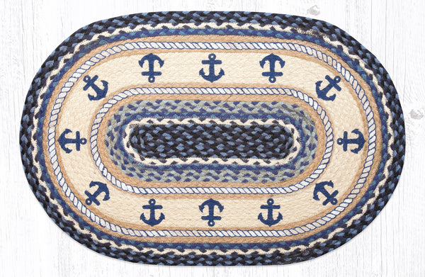 OP-443 Anchor Oval Patch 20"x30"