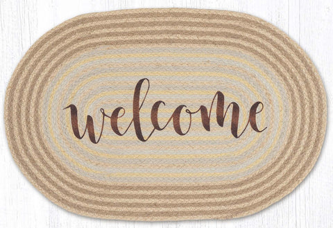 OP-916 Welcome Oval Patch 20"x30"