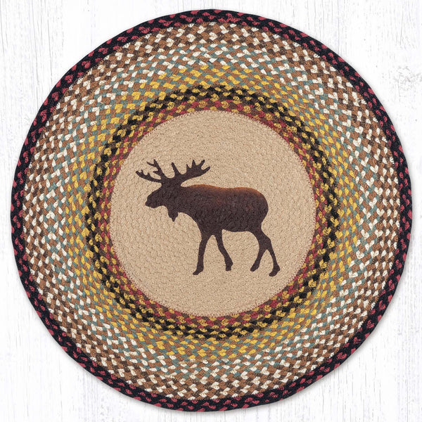 RP-19 Moose Round Patch 27"x27"
