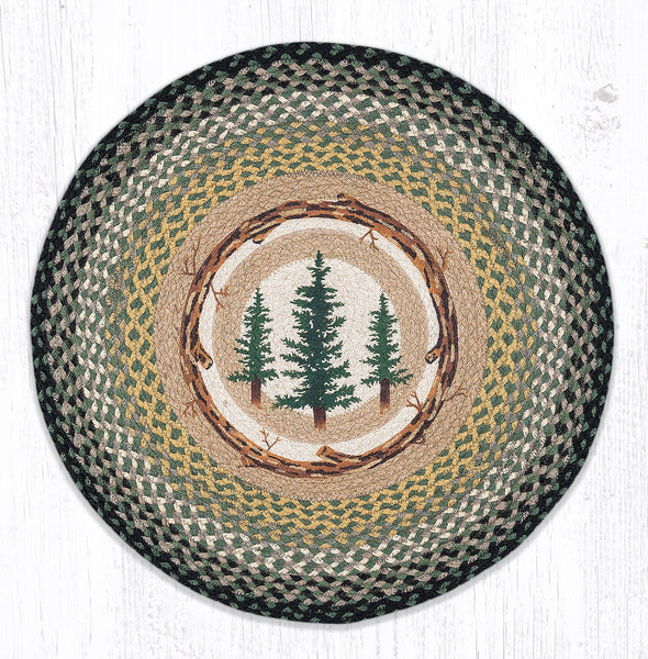 RP-116 Tall Timbers Round Patch 27"x27"