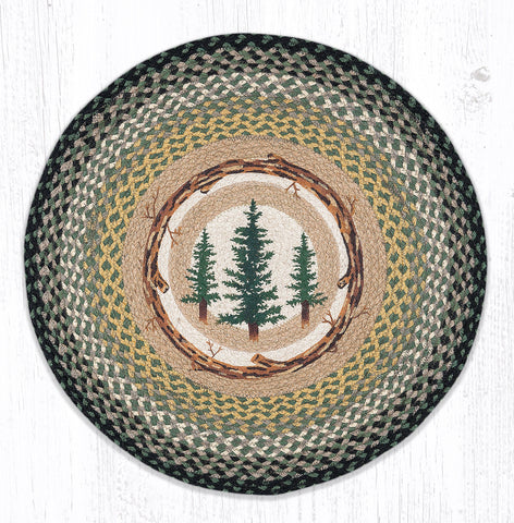 RP-116 Tall Timbers Round Patch 27"x27"