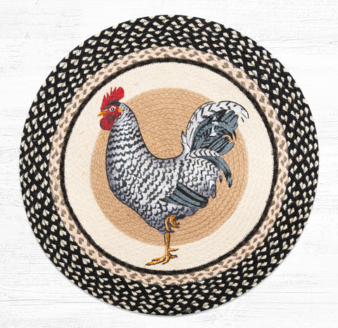 RP-430 Rooster Round Patch 27"x27"