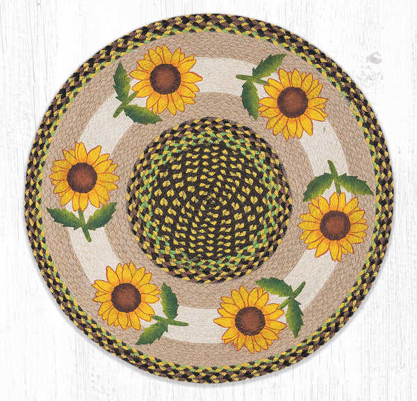 RP-593 Good Sunflower Round Patch 27"x27"