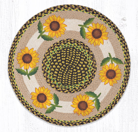 RP-593 Good Sunflower Round Patch 27"x27"