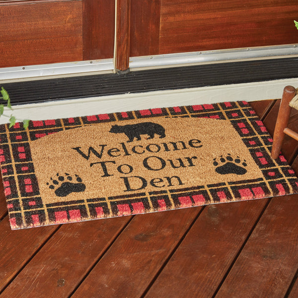 Welcome to our Den Doormat