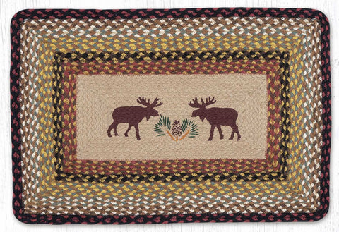 PP-19 Moose/Pinecone Oblong Patch 20"x30"