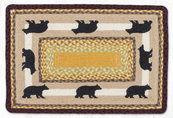 PP-395 Cabin Bear 2 Oblong Patch 20"x30"