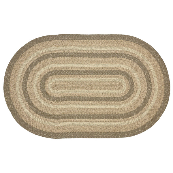 Cobblestone Jute Rug Oval 60x96