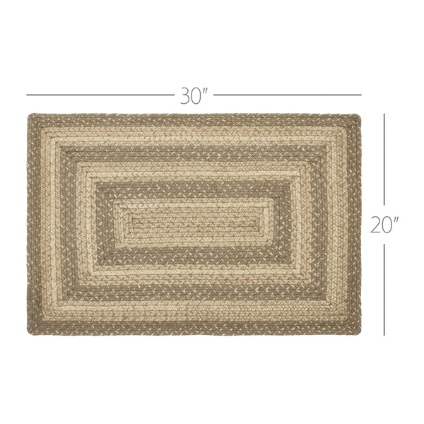Cobblestone Jute Rug Rect 20x30