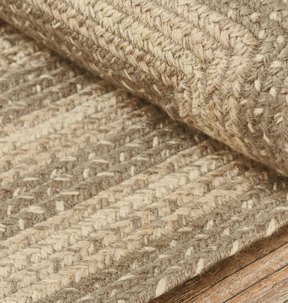 Cobblestone Jute Rug Rect w/ Pad 60x96