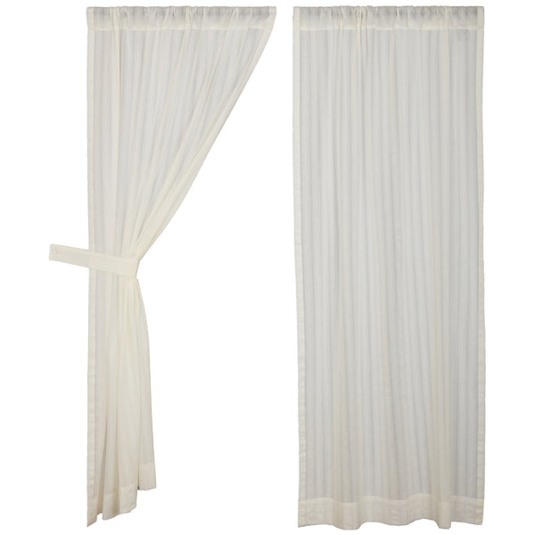 Emily Short Panel Set of 2 63Lx36W