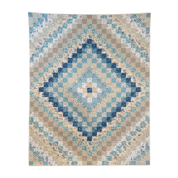 Blue Diamond Throw Blanket