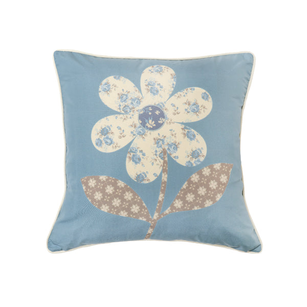 Blue Diamond Pillow Set