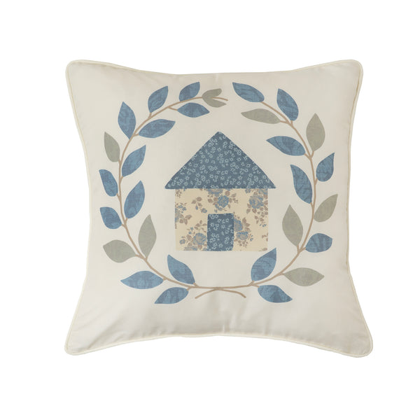 Blue Diamond Pillow Set