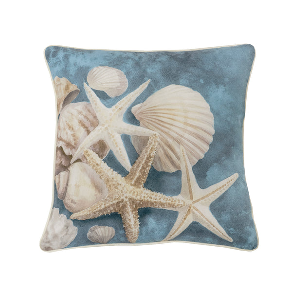 Blue Diamond Pillow Set (Coastal)