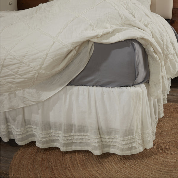 Kathryn Queen Bed Skirt 80Lx60Wx16