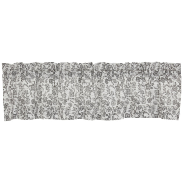 Gray Gables Floral Valance 16Lx72W