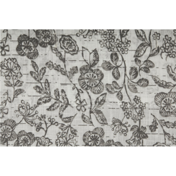 Gray Gables Floral Shower Curtain 72Lx72W