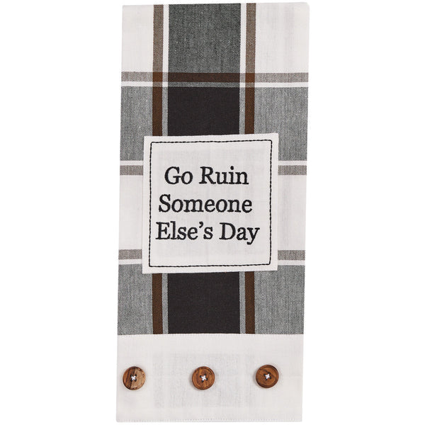 HIXON BUTTON DISHTOWEL