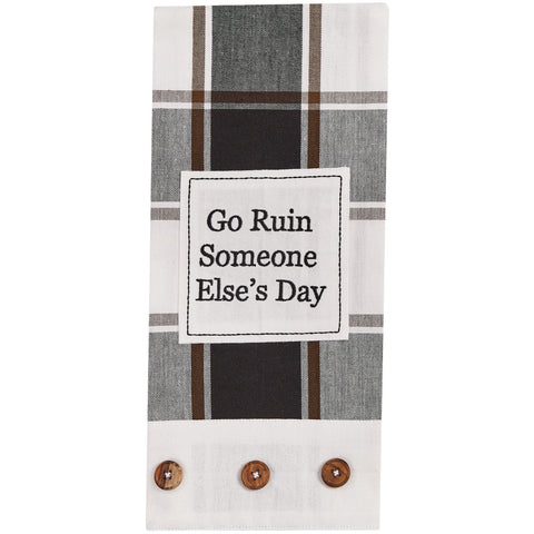 HIXON BUTTON DISHTOWEL