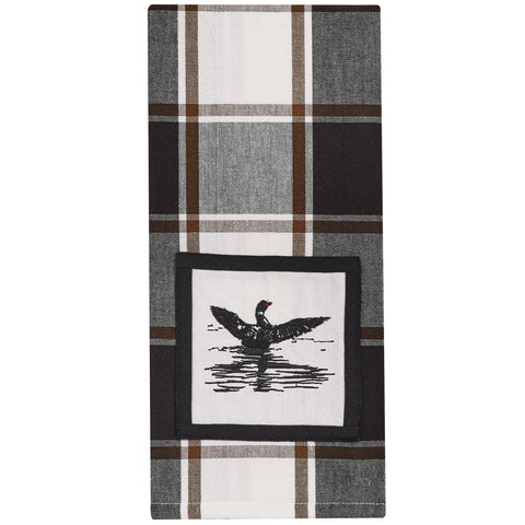 HIXON LOON DISHTOWEL